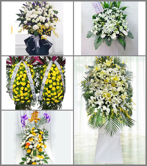 河北承德丰宁满族自治县万胜永乡白事花篮预定